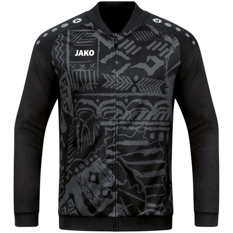 JAKO Einlaufjacke (Trikot) Tropicana schwarz/anthrazit Herren